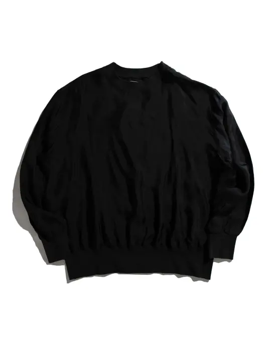 Lady White Co. Cupro Pullover Black