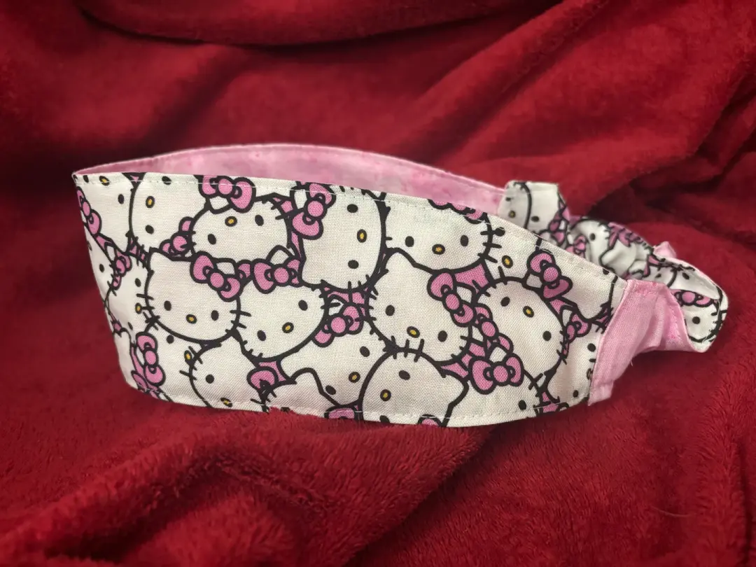 Bow Cat Reversible Headband