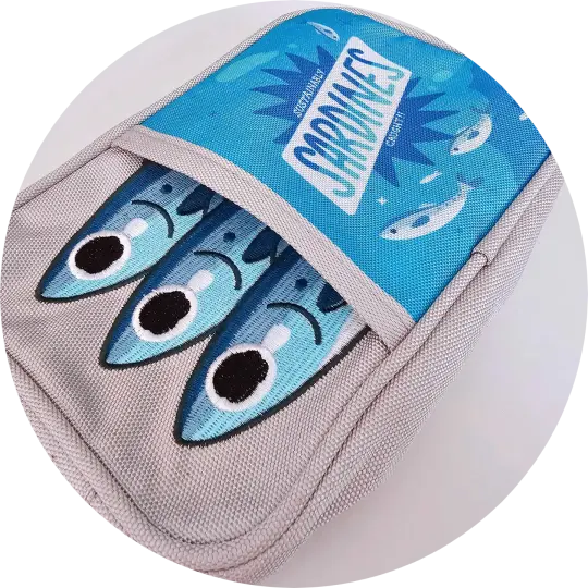 Sustainable Canned Sardines Convertible Mini-Bag