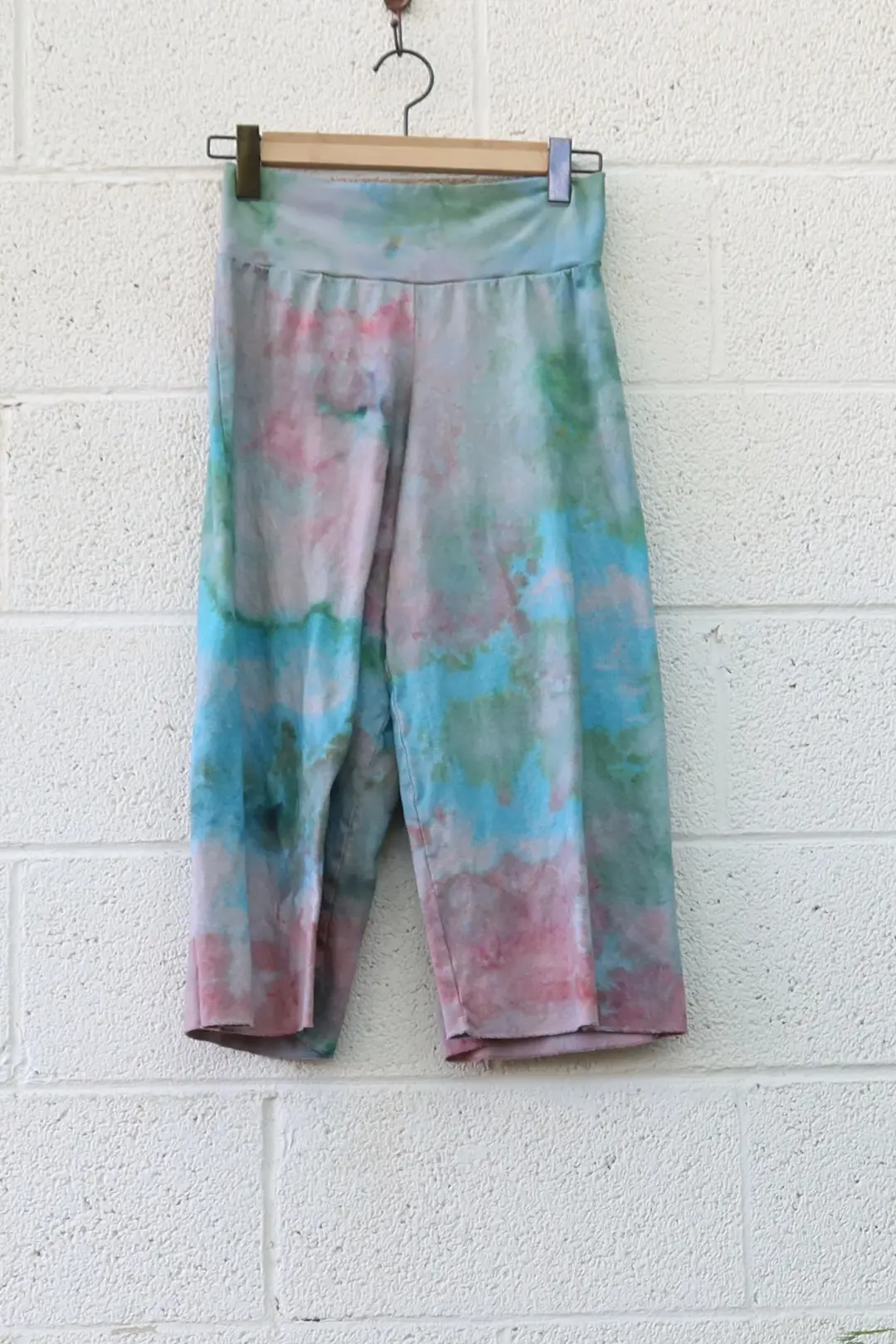 OOAK - Simplicity Gauchos / M / Med Hemp / Ice Dye (367)
