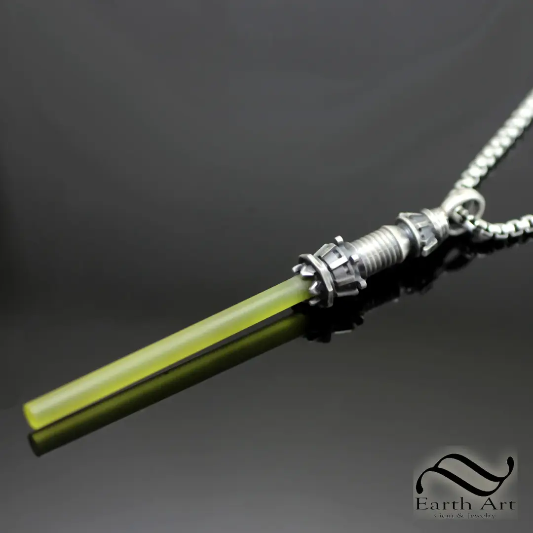 Rey's Yellow Light Saber Pendant