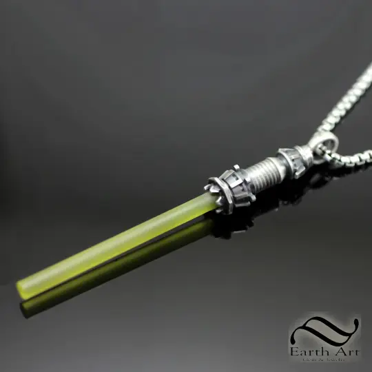 Rey's Yellow Light Saber Pendant