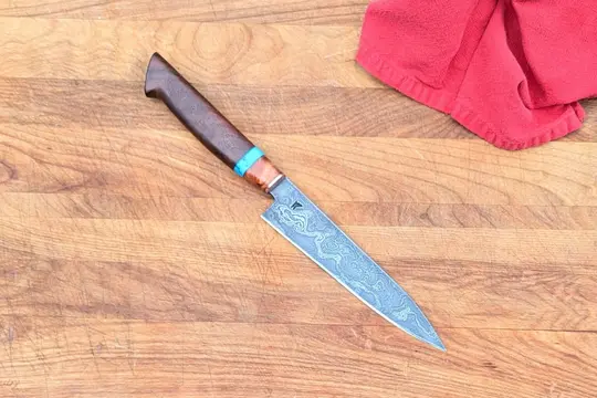 7″ Damascus Turquoise Petty