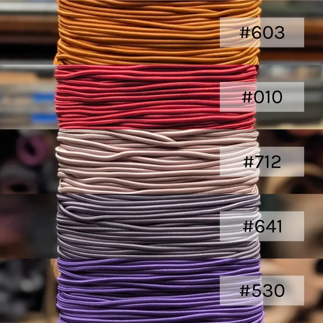 2mm Elastic Shock Cord Curated Bundle | Sunset