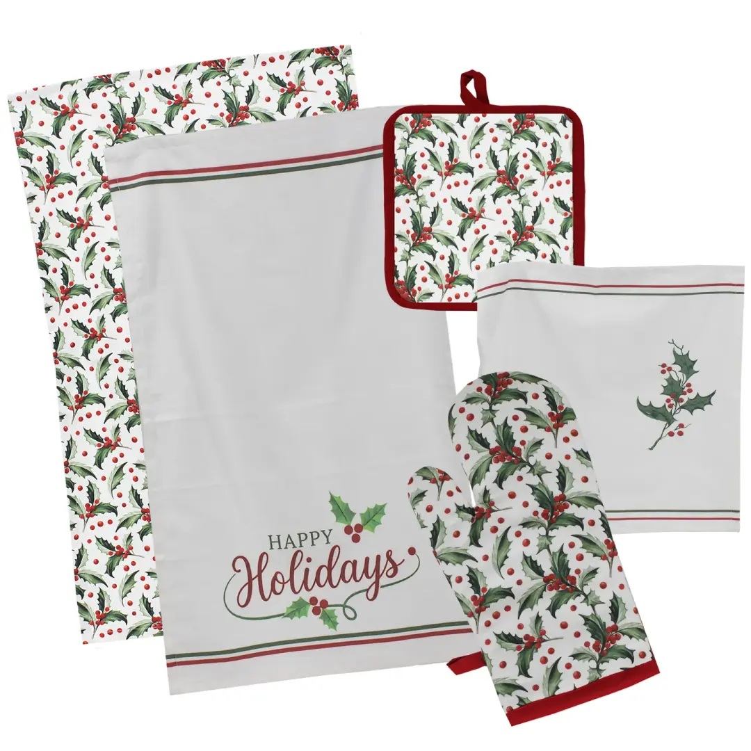 Yuletide Hostess Kitchen 5 Pc