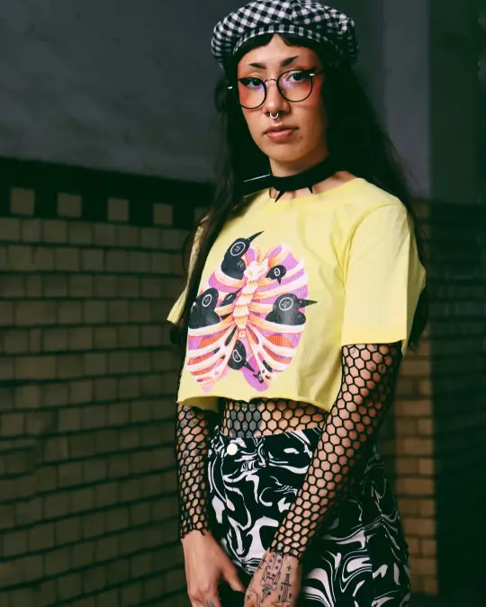 Rib/caged Birds - T-shirt