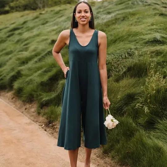 Lakeside Jumpsuit in Rich Teal