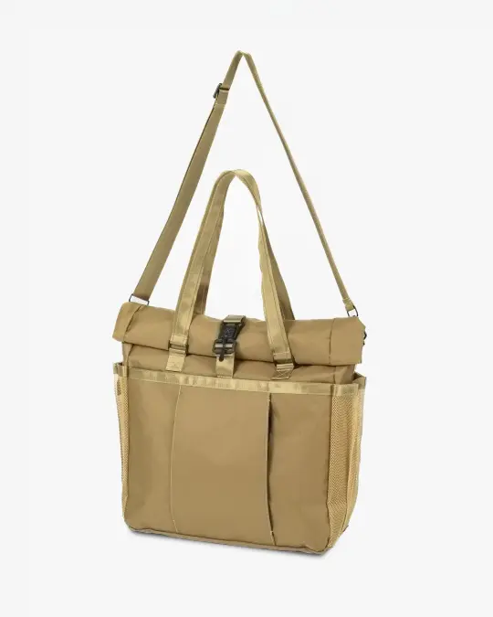 OGL XTAC Roll Top Tote Bag - Brown