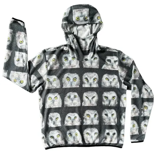 Alpha Artist Series #4: Sam's Saw-whet Owl Hoodie