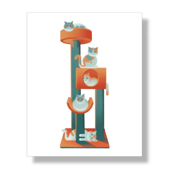 Kittens in a Tree