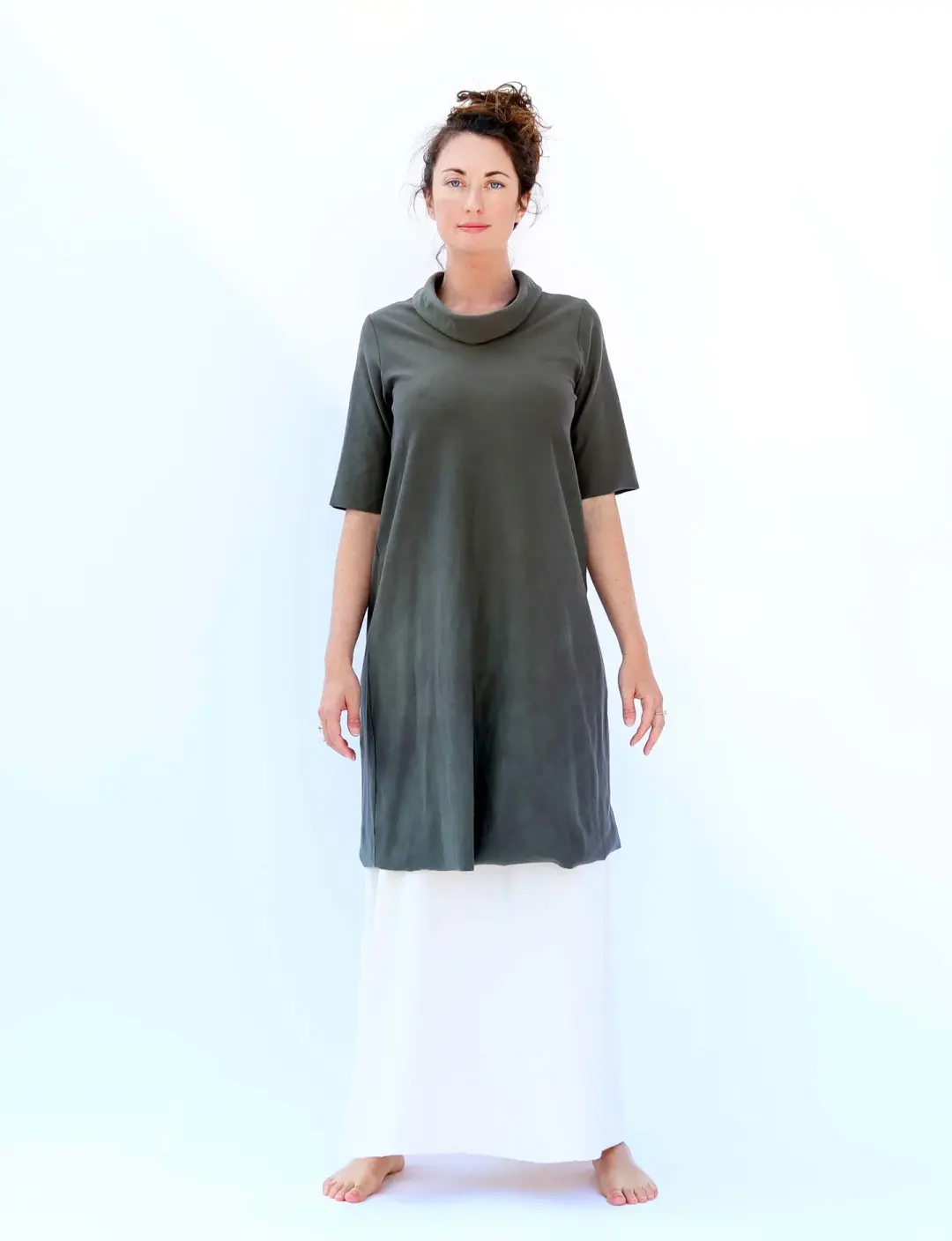 Low Cowl Ojai Short Dress