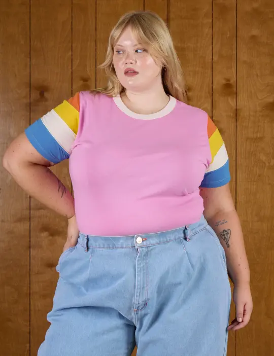 Calypso Tee - Bubblegum Multi *FINAL SALE*