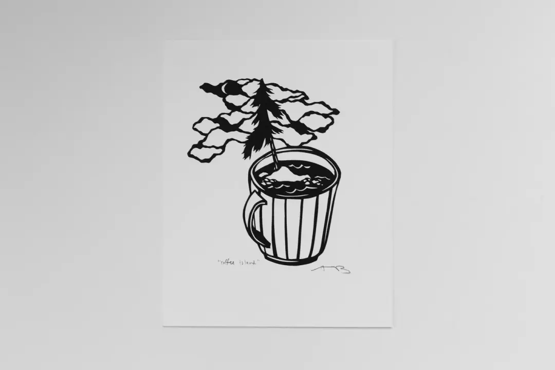 "Coffee Island" 8x10" print