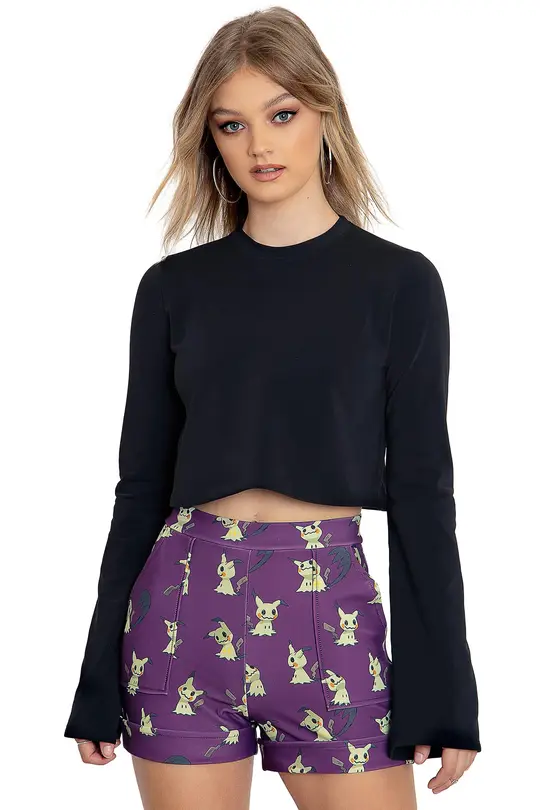 Mimikyu Cuffed Shorts