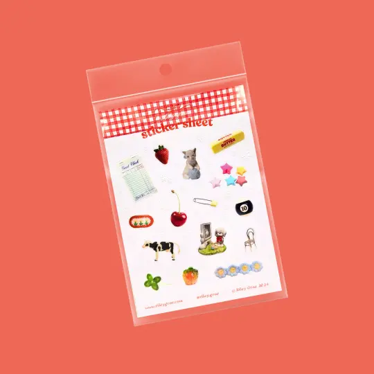 Treasures Sticker Sheet