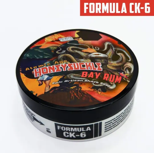Atomic Age Honeysuckle Bay Rum | Secret Menu Mash-Up Soap! | 4 oz