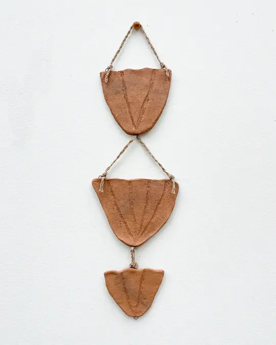 Floral Ceramic Wall Art