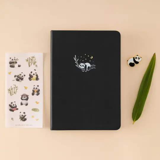 Tsuki ‘Playful Panda’ Limited Edition A5 Bullet Journal ☾