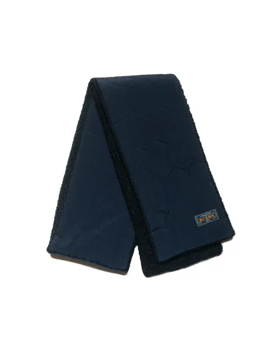 Beams Plus Muffler Boa Quilt Black