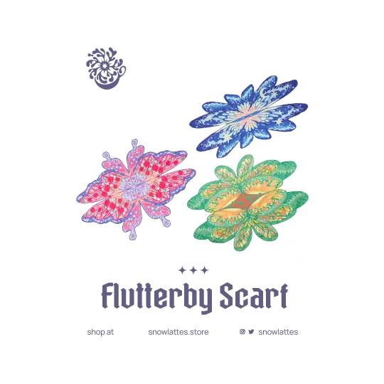 Flutterby Head Scarves