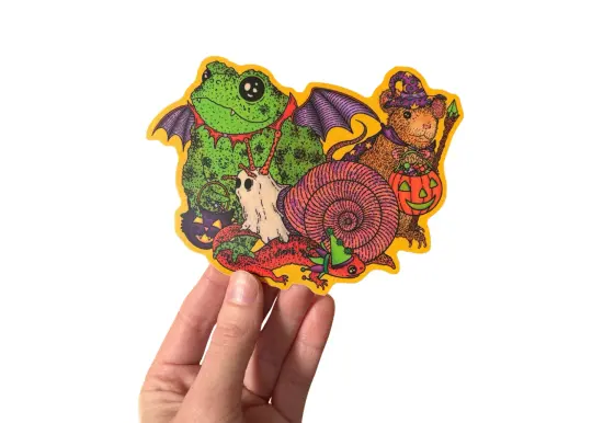 Trick-or-Treaters Limited Edition Sticker