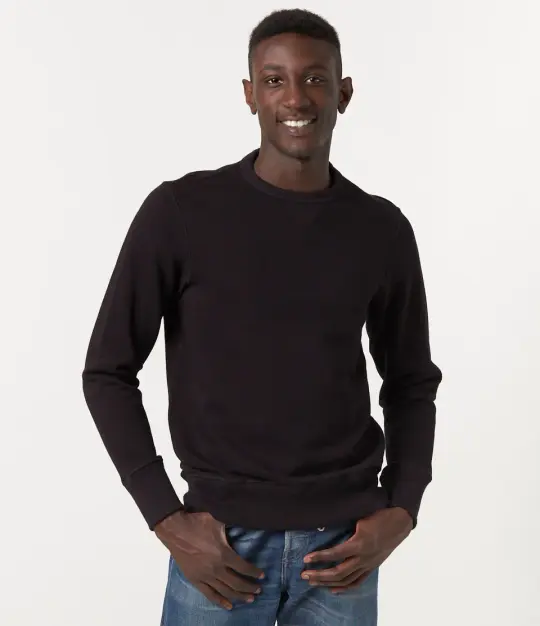 346 Loopwheeled Classic Fit Midweight Sweatshirt