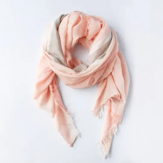 Tres Cotton Scarf Rose