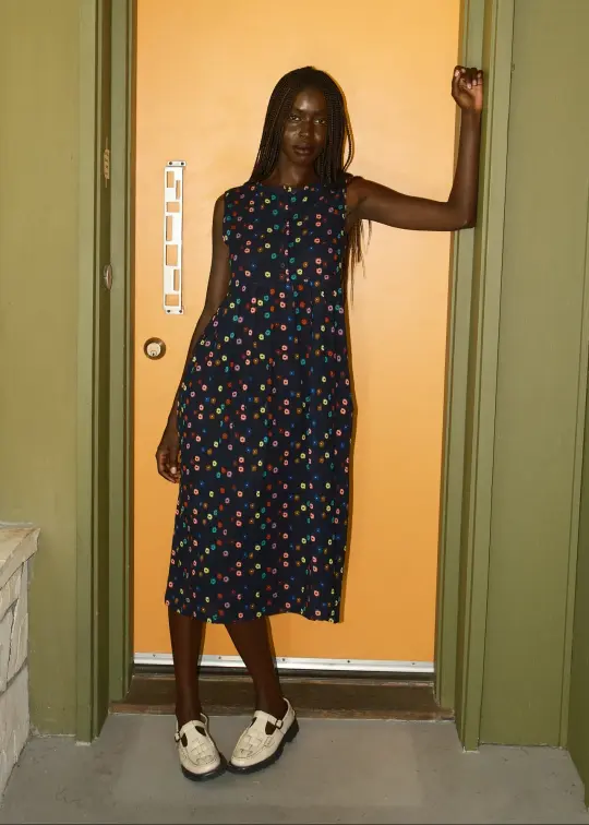 cliff dress | summer 26 | polka