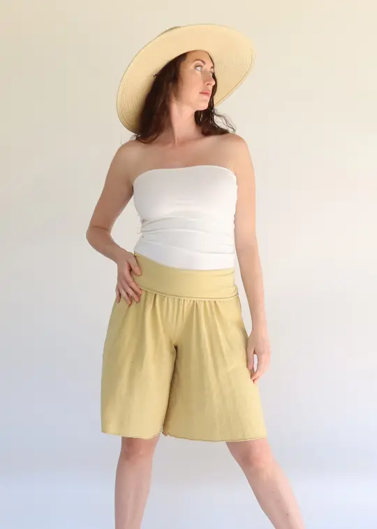 Anoki Bermuda Shorts - knit fabric