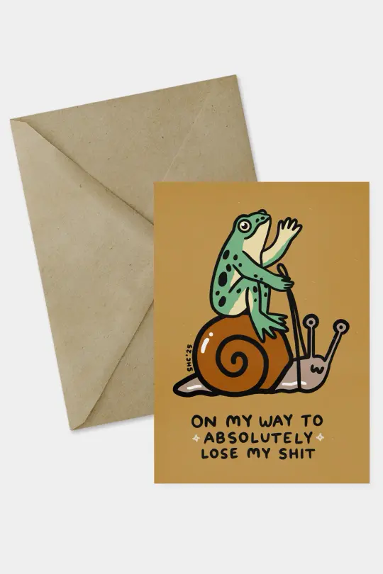 Lose my Shit Card