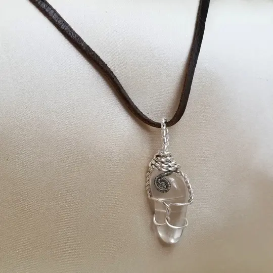 Clear Quartz Necklace