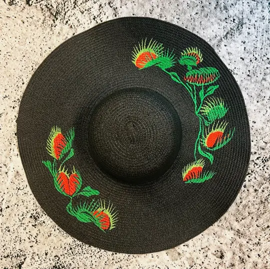 Venus Fly Traps XL Brim Floppy Sun Hat