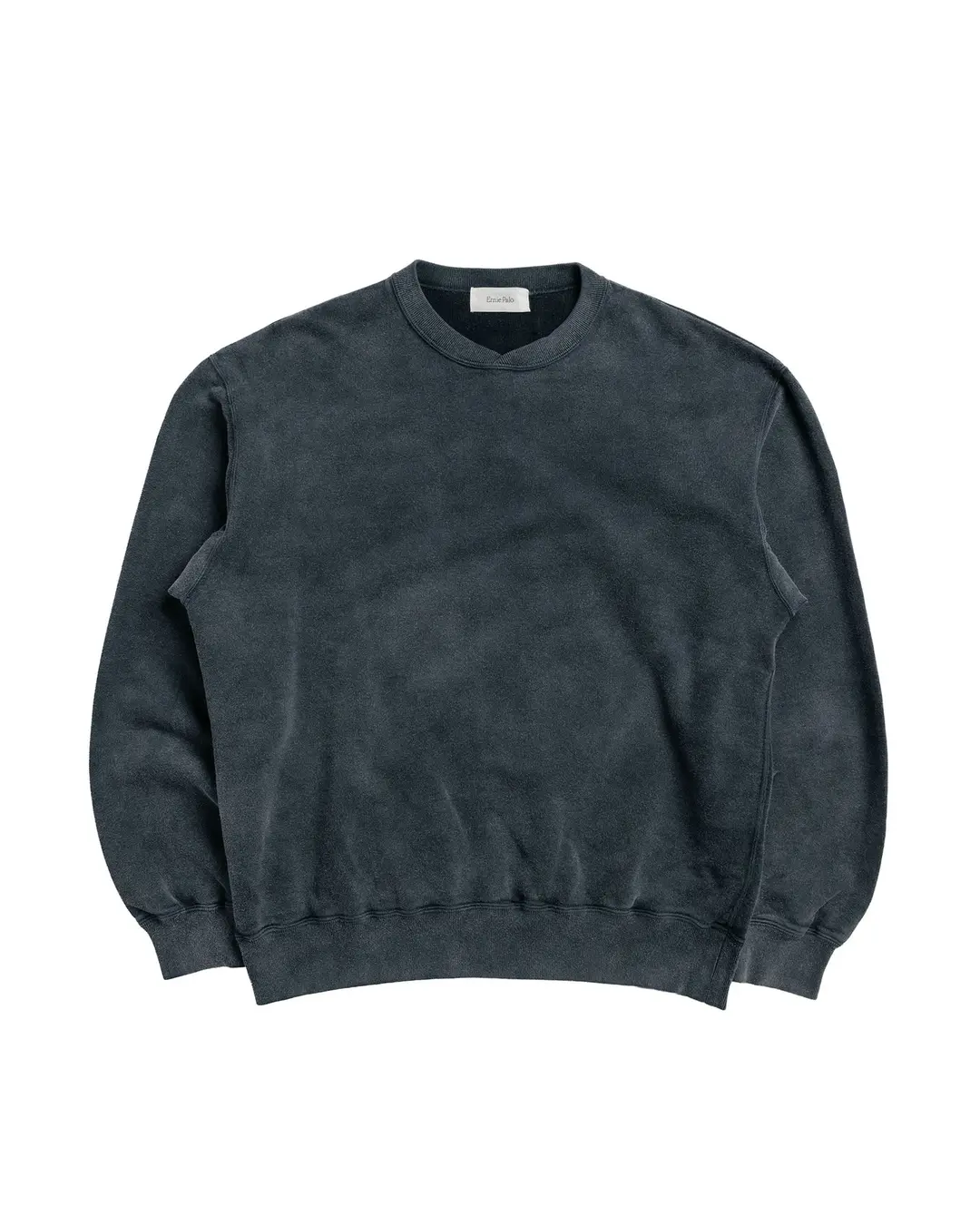 Ernie Palo Product Dyed Sweat Shirt Black