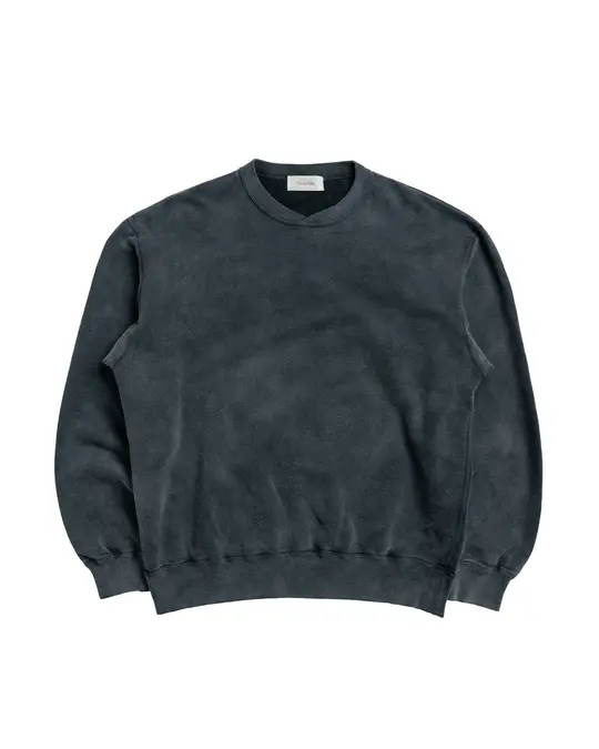 Ernie Palo Product Dyed Sweat Shirt Black