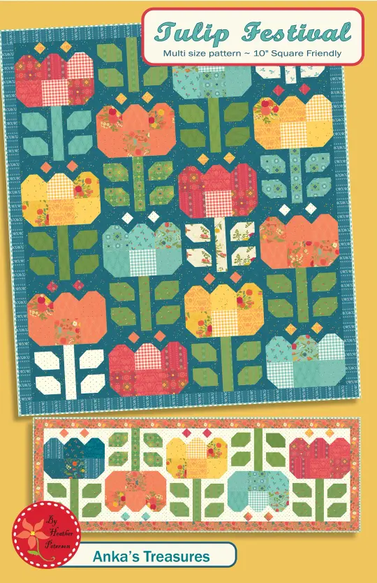 Tulip Festival Paper Pattern