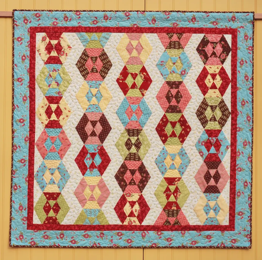 Tumbling Triangles Quilt