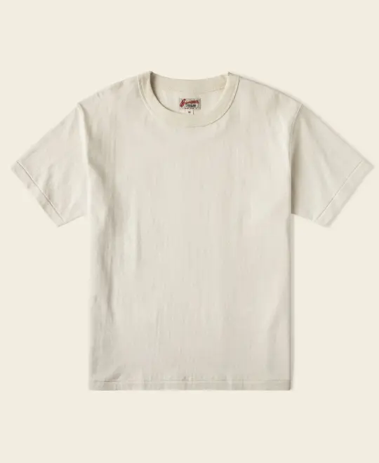 Loopwheel Tubular Athletic T-Shirt - Apricot