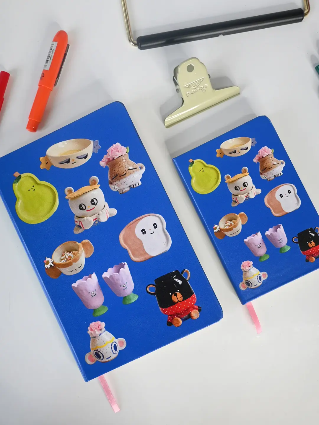 "Ceramic Party" Hardcover Notebook