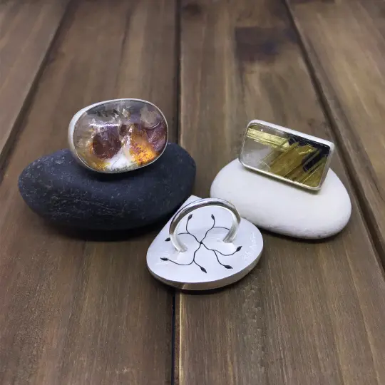 One of a Kind Rock Ring