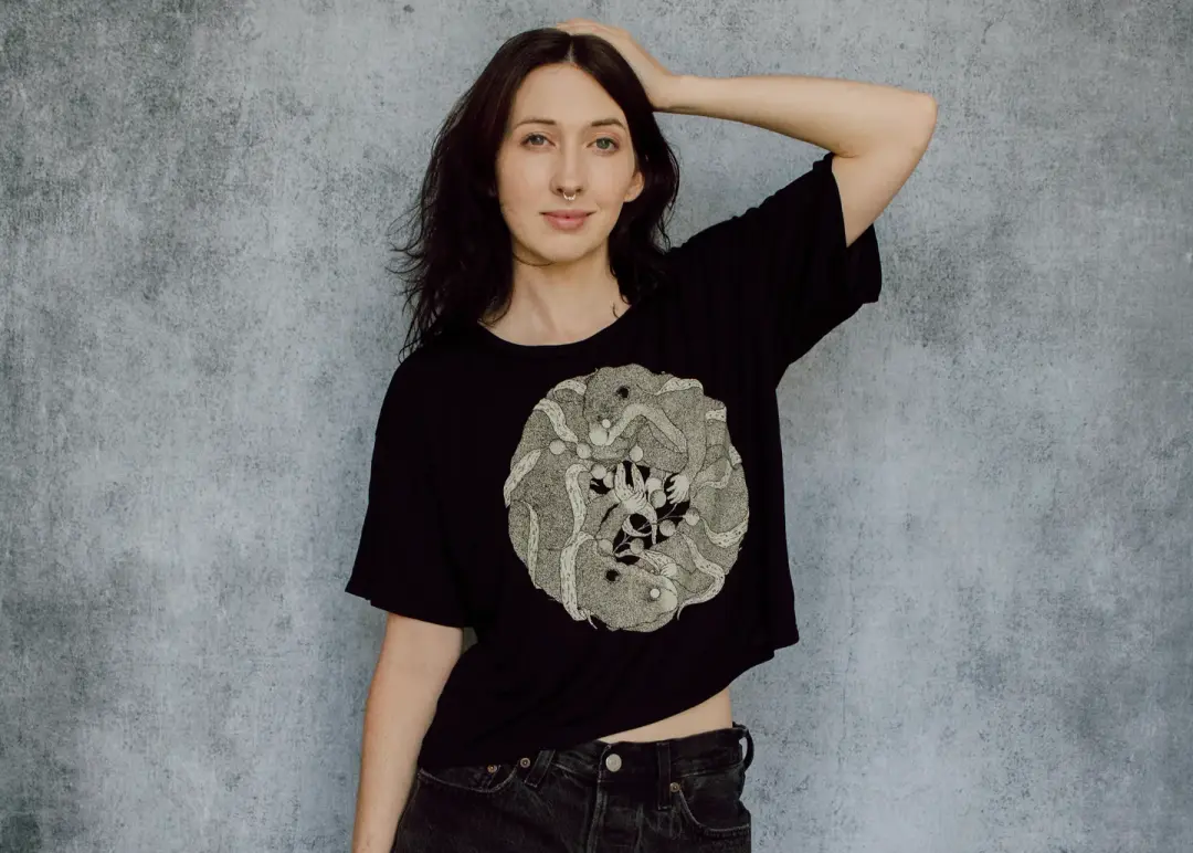 Twin Otters Crop Tee