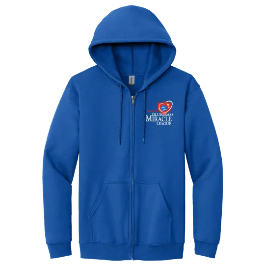 TBML G18600B full-zip YOUTH hoodie