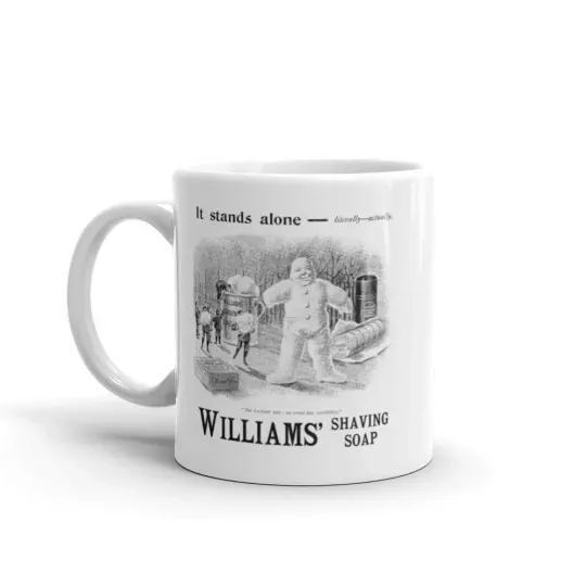 Lather Man Vintage Ad Coffee Mug | Available in 2 Sizes!