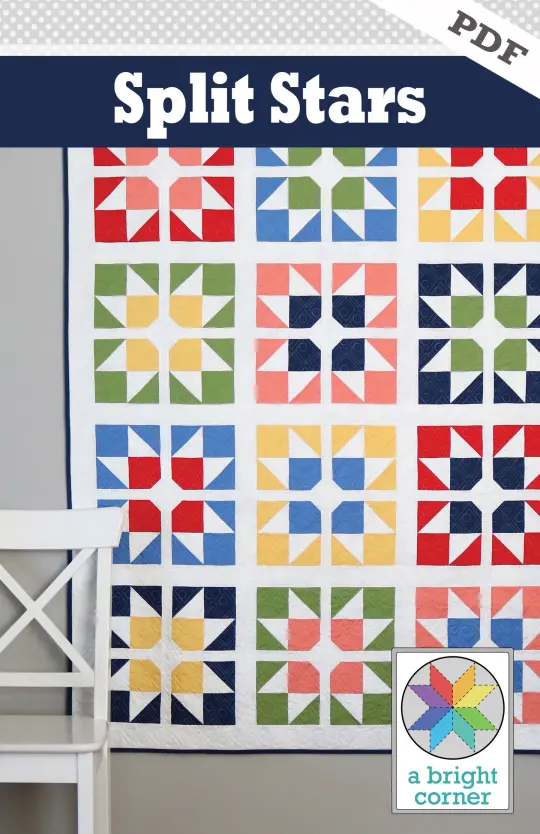 Split Stars Pattern - PDF Version