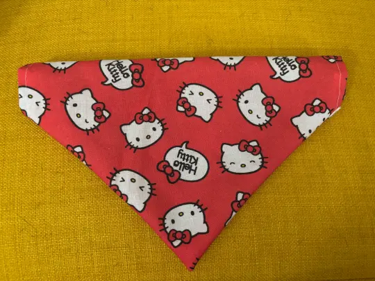 Greetings Cat Pet Collar Bandana