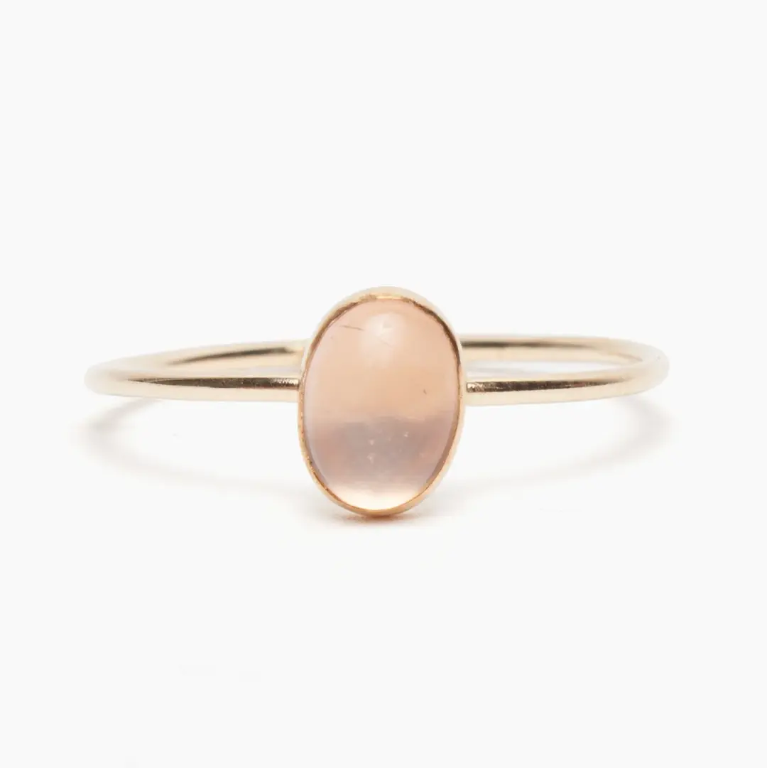 Rose Quartz Rosie Ring