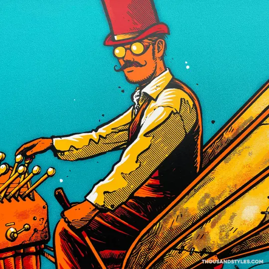 Eric Church Official Gig Poster - Grand Rapids MI 10.10.2025