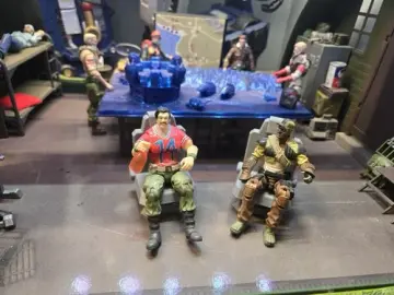 Star Wars GI Joe Acid Rain 3.75 Scale Sci-fi Chairs Seats X2 Custom 3d