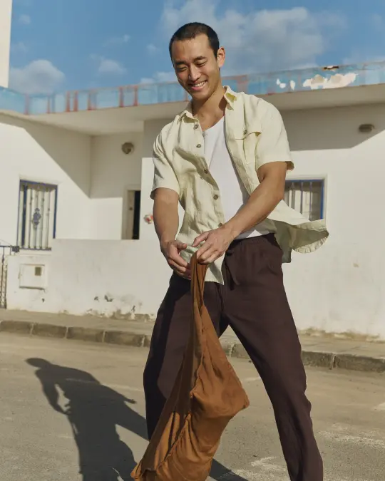 Men’s casual linen pants ONTARIO