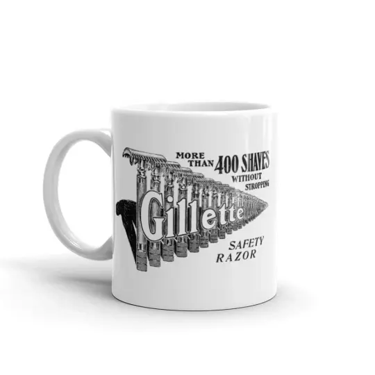 Vintage Safety Razor Ad Coffee Mug | Available in 2 Sizes!