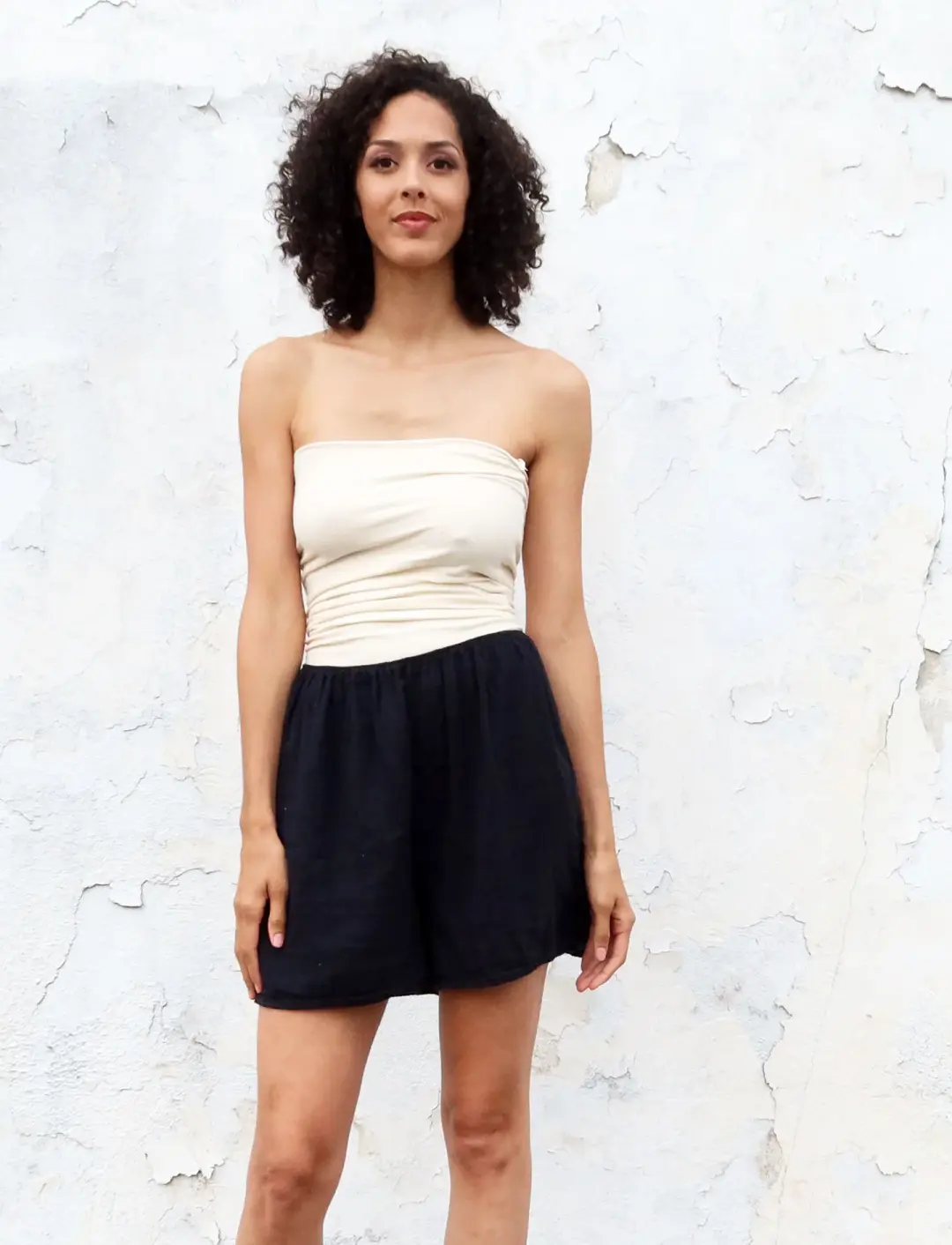 Everyday High Rise Shorty Shorts